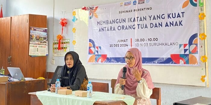 Bangun Ikatan yang Kuat Antara Orang Tua dan Anak, Mahasiswa UNS Kampus Mengajar Adakan Seminar Parenting SDN 03 Suruhkalang