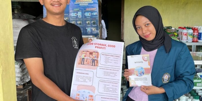 Edukasi Good Storage dan Manajemen Persediaan Barang, Bekal Mahasiswa KKN Undip untuk UMKM di Desa Pojok