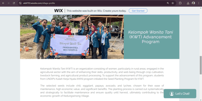 Mahasiswa KKN Undip Percepat Program KWT dan Publikasikan Kegiatan dalam Bahasa Inggris