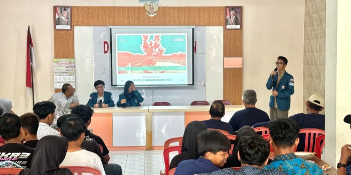Desa Ngunggahan Go Digital, Mahasiswa KKN UNDIP Tingkatkan Citra Desa lewat Pelatihan Desain Kreatif