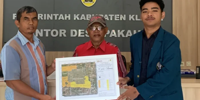 Implementasi Teknologi Geospasial dalam Pembangunan Desa, Mahasiswa KKN Undip Hadirkan Profil Desa Pakahan melalui Pembuatan Peta Administrasi