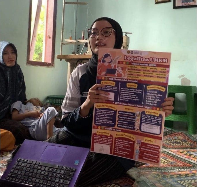 UMKM Lokal Berdaya! Mahasiswa KKN UNDIP Bantu Legalitas Usaha & Strategi Marketing di Desa Kadipaten