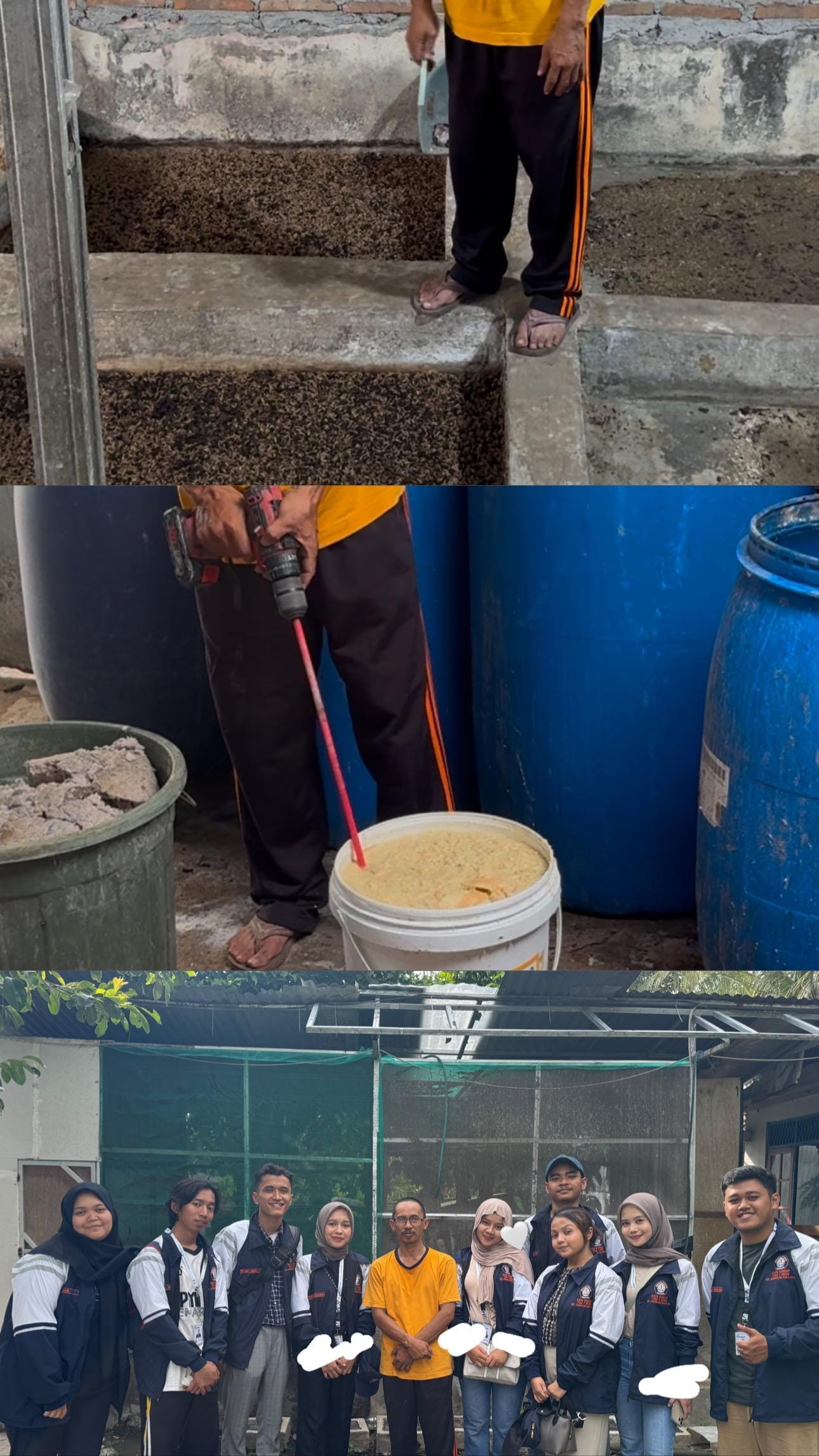 Green Chemistry! Bryant Andhika Mahasiswa KKN TIM 1 Undip 2025 bersama Rekan Kelompok Membuat Pengelolaan Sampah Berbasis Maggot untuk Meningkatkan Efisiensi TPS dan Mengurangi Dampak Lingkungan