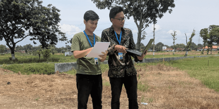Mahasiswa KKN undip Dukung Percepatan Program Pembangunan Lahan Pertanian Milik Kelompok Wanita Tani melalui Perancangan Desain Lahan Pertanian