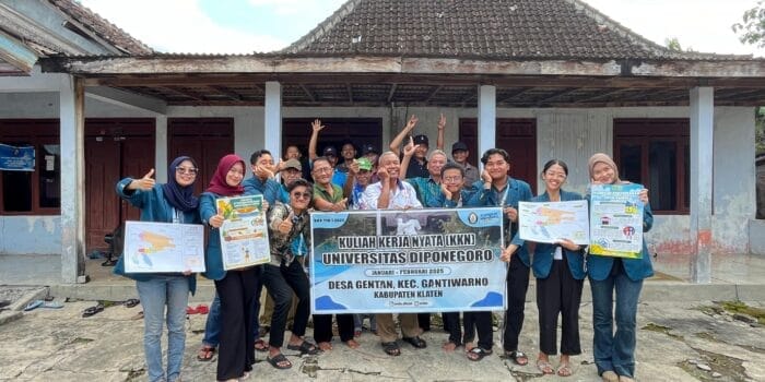 Terapkan EcoKompos, Mahasiswa KKN Undip Lakukan Optimalisasi Pengelolaan Sampah Berbasis Kompos untuk Keberlanjutan Desa Gentan