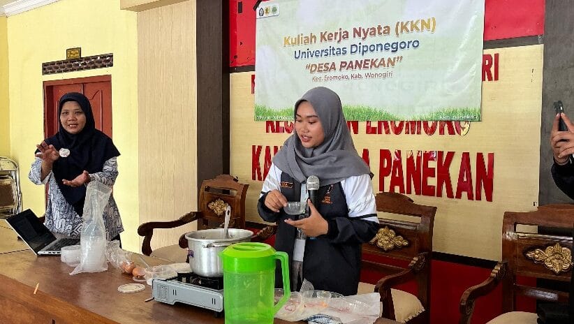 Wujudkan Generasi Tanpa Stunting, Mahasiswa KKN UNDIP Berdayakan Kader Desa Panekan terkait Pemberian Makanan Tambahan (PMT) Balita