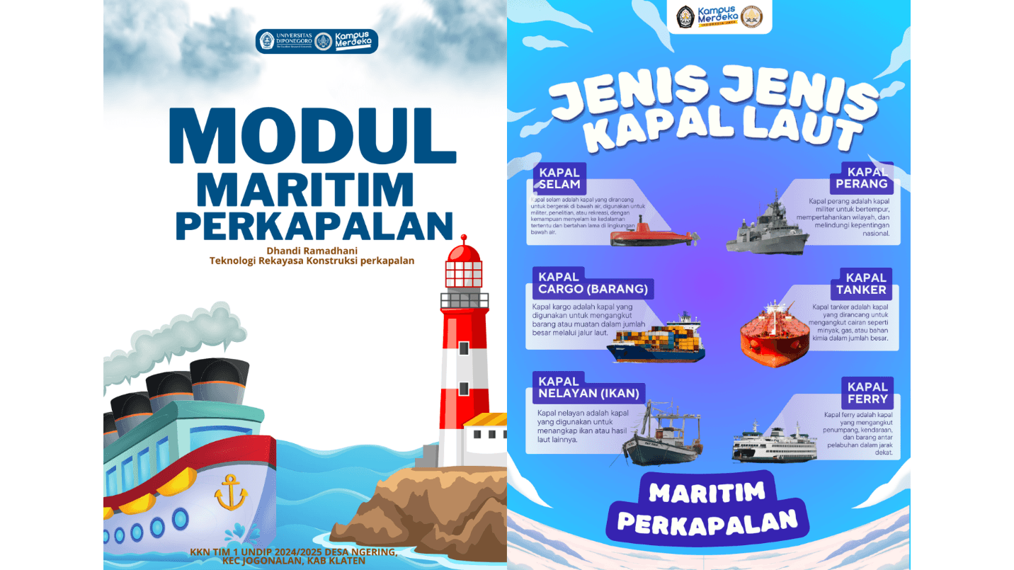Kenalkan Dunia Maritim, Mahasiswa KKN UNDIP Edukasi Guru dan Murid Mengenai Jenis Kapal, Fungsi Pelabuhan, dan Keselamatan Laut di SD Negeri 1 Ngering, Klaten Kenalkan Dunia Maritim, Mahasiswa KKN UNDIP Edukasi Guru dan Murid Mengenai Jenis Kapal, Fungsi Pelabuhan, dan Keselamatan Laut di SD Negeri 1 Ngering, Klaten