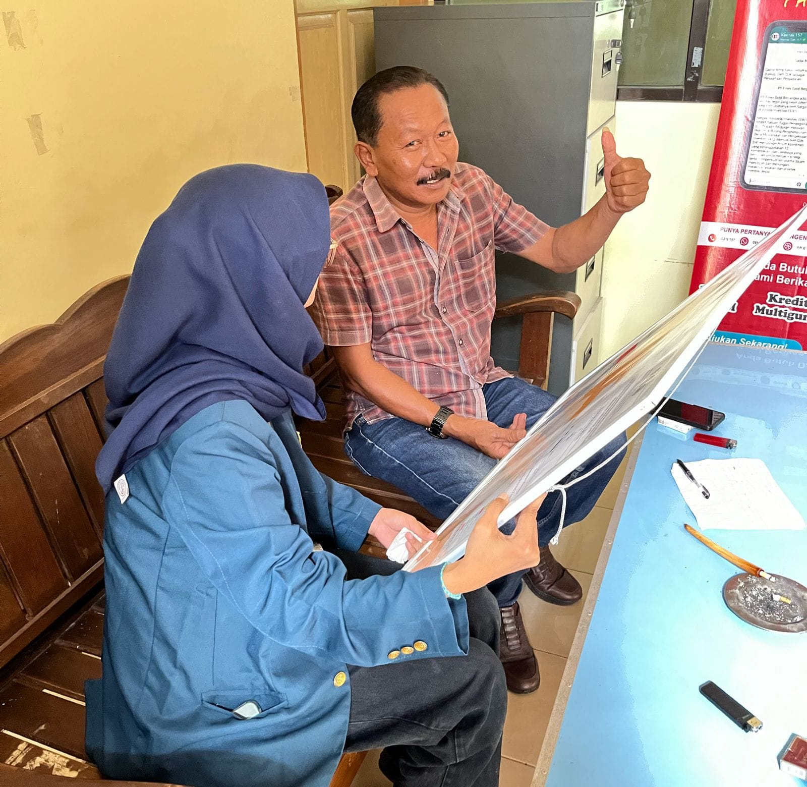 Wujudkan Visualisasi Desa, Mahasiswa KKN UNDIP Hadirkan Peta Administrasi sebagai Garda Depan Pembangunan Terencana