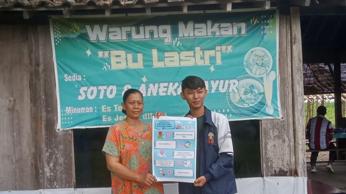 Dorong Digitalisasi UMKM, Mahasiswa KKN Undip Dampingi Pendaftaran Usaha di Google Maps