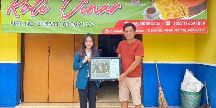 Hadirkan Solusi Pendataan UMKM, Mahasiswa KKN UNDIP Membuat Peta Geotagging Persebaran UMKM Produk Olahan di Desa Kepuh