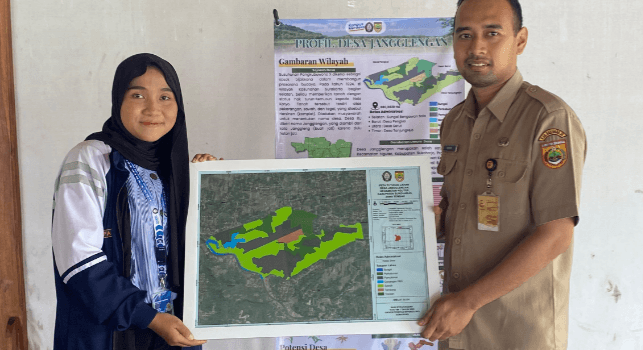 Mahasiswa KKN Undip Buatkan Peta Tutupan Lahan untuk Monitoring Pemanfaatan Lahan di Desa Jangglengan