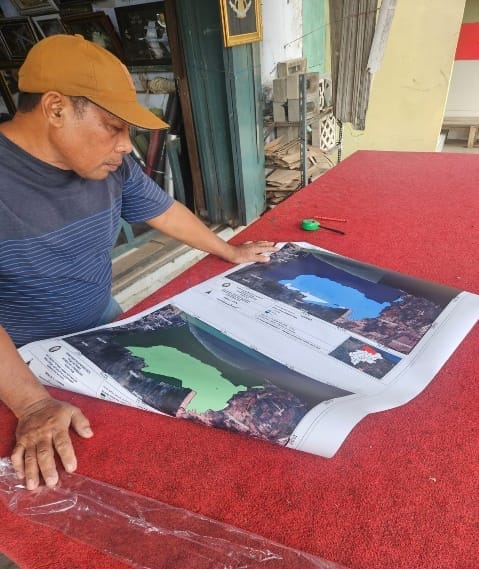 Tingkatkan Pengelolaan Sumber Daya Pertanian dan Air, Mahasiswa KKN UNDIP Bantu Desa Depok Susun Peta Potensi Lahan Sawah dan Air Baku