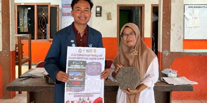 Inovatif! Mahasiswa KKN UNDIP Gunakan Alas Kandang dengan Eco Paving Blok Pada Kandang Sapi Potong di Desa Pojok