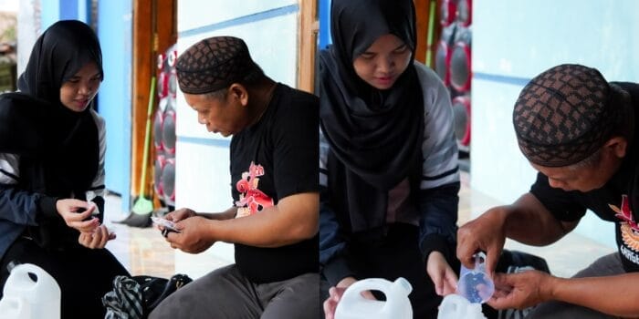 Desa Jati Bebas PMK? Mahasiswa KKN Undip Ajak Peternak Buat Disinfektan Sendiri, Lebih Murah dan Efektif!