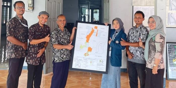 Langkah Penting dalam Pengelolaan Lingkungan, Mahasiswa KKN UNDIP Sukses Buat Peta Tutupan Lahan Desa Karangturi