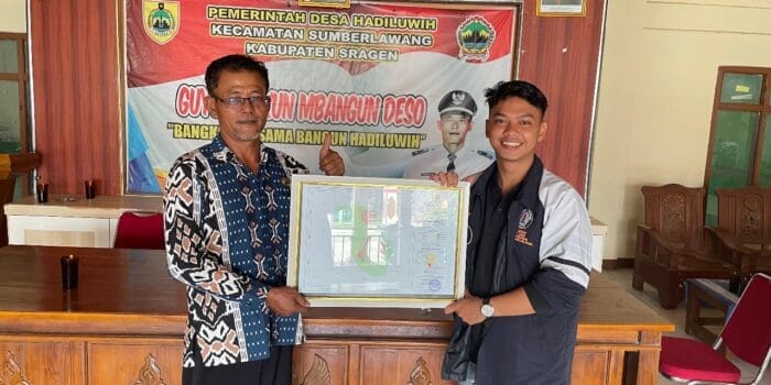 Pendampingan Pembuatan Peta Penggunaan Lahan di Desa Hadiluwih: Mahasiswa KKN Teknik Geodesi Berkontribusi dalam Perencanaan Tata Ruang Desa
