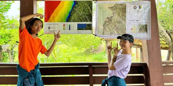Atasi Abrasi, Mahasiswa KKN UNDIP Petakan Arus dan Gelombang di Pantai Glagah Wangi