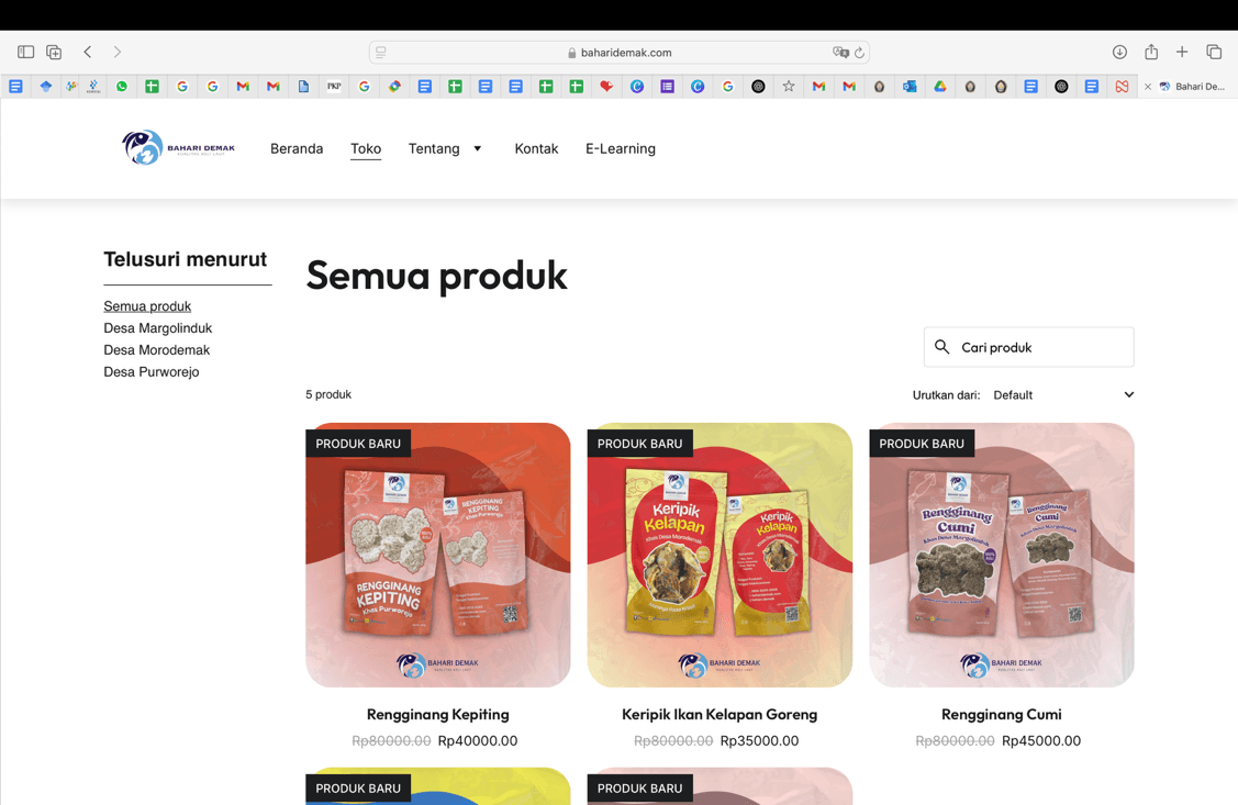 Mahasiswa KKN Undip Gali Potensi Pesisir untuk Perkuat UMKM dan Luncurkan Web Apps “Bahari Demak” A screenshot of a computer AI-generated content may be incorrect.