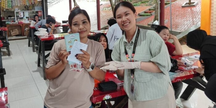 Mahasiswa KKN Tematik UNDIP Mengadakan Konseling Gizi untuk Penjual Kantin FISIP Guna Dorong Hidup Sehat