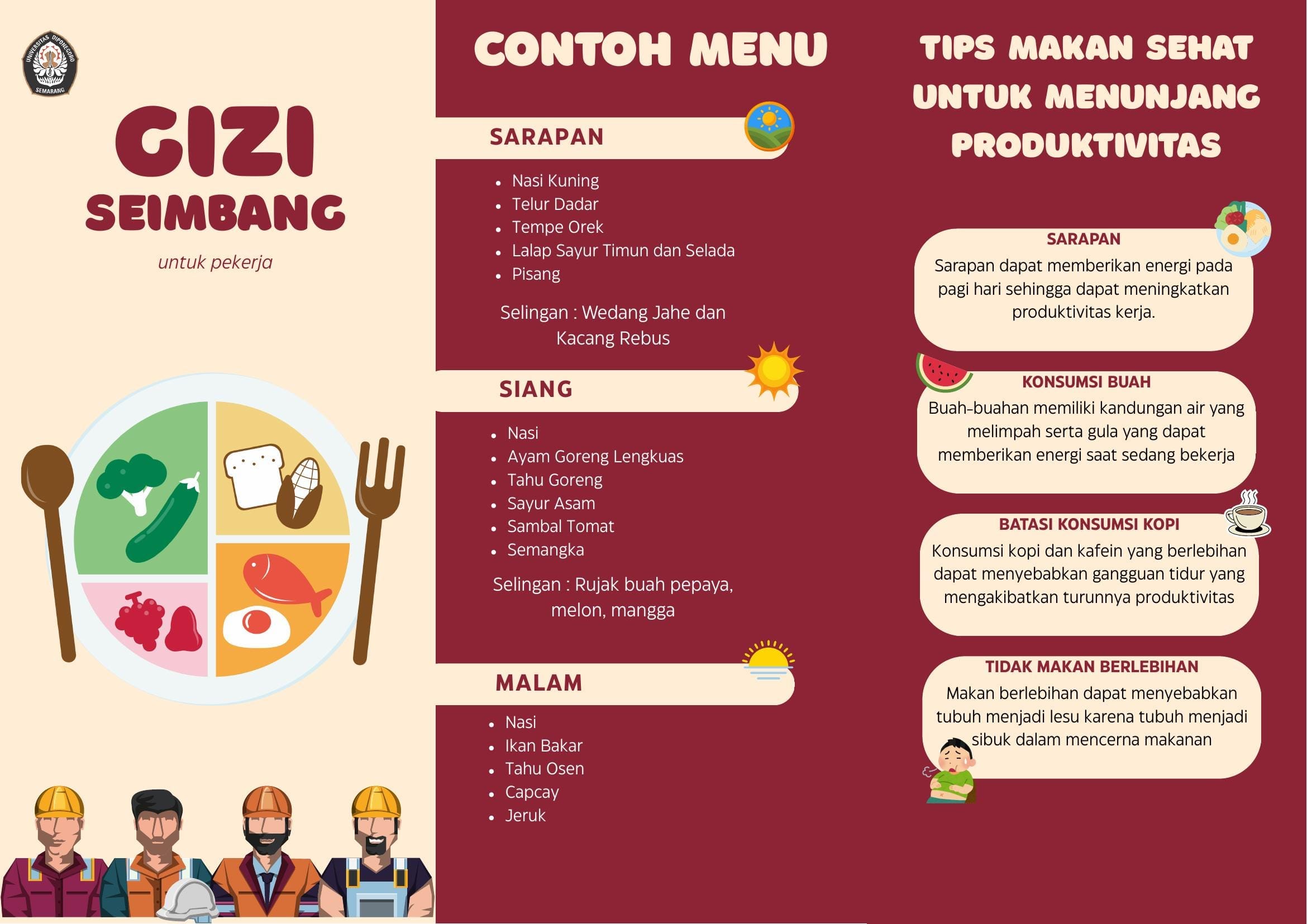 Edukasi Gizi Seimbang, Mahasiswa KKN UNDIP Dorong Pekerja UMKM Sigur.id Lebih Sehat dan Produktif