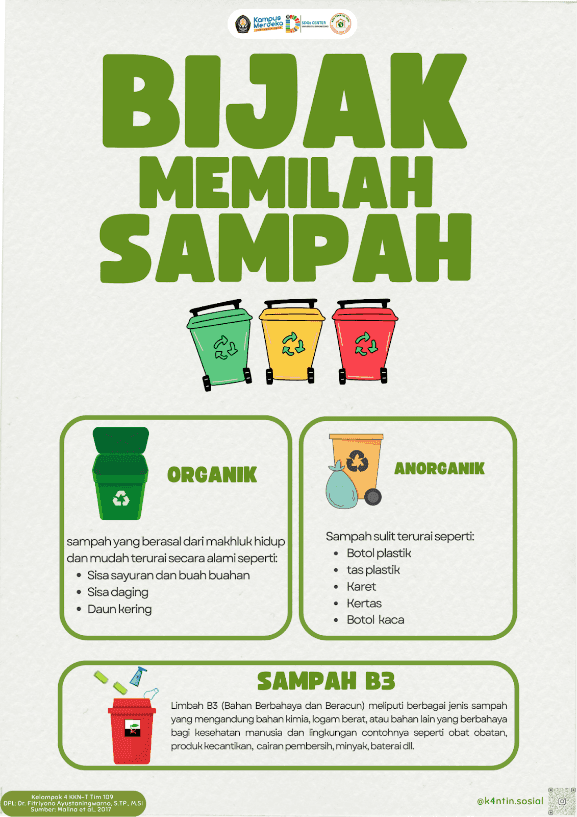 Mahasiswa KKN Tematik UNDIP Lakukan Pengadaan Tempat Sampah dan Poster Edukasi Pemilahan Sampah di Kantin FISIP Mahasiswa KKN Tematik UNDIP Lakukan Pengadaan Tempat Sampah dan Poster Edukasi Pemilahan Sampah di Kantin FISIP