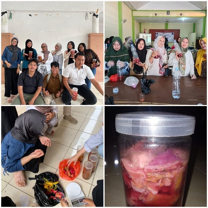 Wujudkan Kos Bersih dan Nyaman, Mahasiswa KKN UNDIP Gelar Edukasi Pembuatan Eco-Enzym dan Membuang Sampah Pembalut