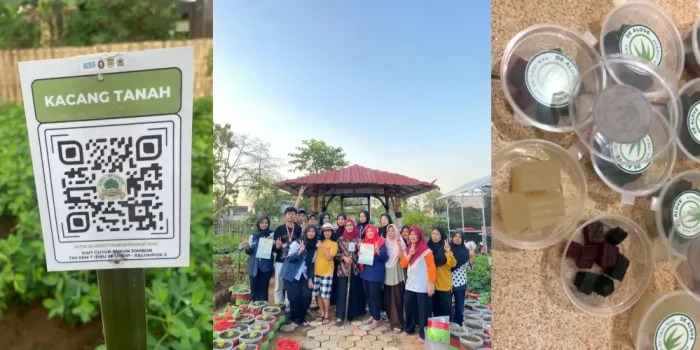 Bikin KWT Go Digital! Mahasiswa KKN Universitas Diponegoro Kenalkan QR Code dan Produk De Alove di Jombor Sukoharjo